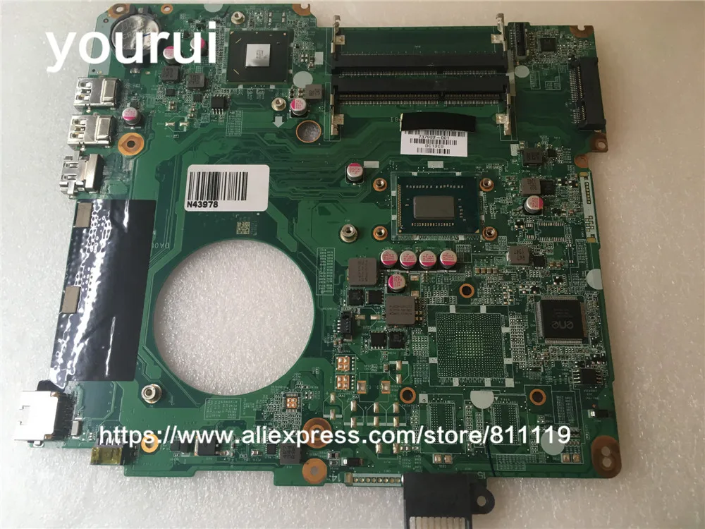 yourui 737982-501 737982-001 For HP pavilion 15 15T 15-N 15T-N For motherboard DA0U81MB6C0 With I3-3217U SR0N9 Working well
yourui 737982-501 737982-001 For HP pavilion 15 15T 15-N 15T-N For motherboard DA0U81MB6C0 With I3-3217U SR0N9 Working well