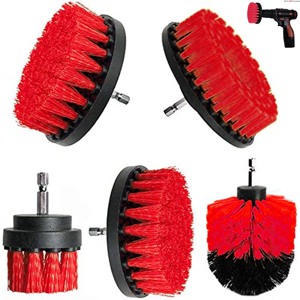 2 3.5 4 5 inch solid hollow Drill Power Scrub Clean Brush For Leather Plastic Wooden Furniture Cleaning Power Scrub, Red
2 3.5 4 5 inch solid hollow Drill Power Scrub Clean Brush For Leather Plastic Wooden Furniture Cleaning Power Scrub, Red