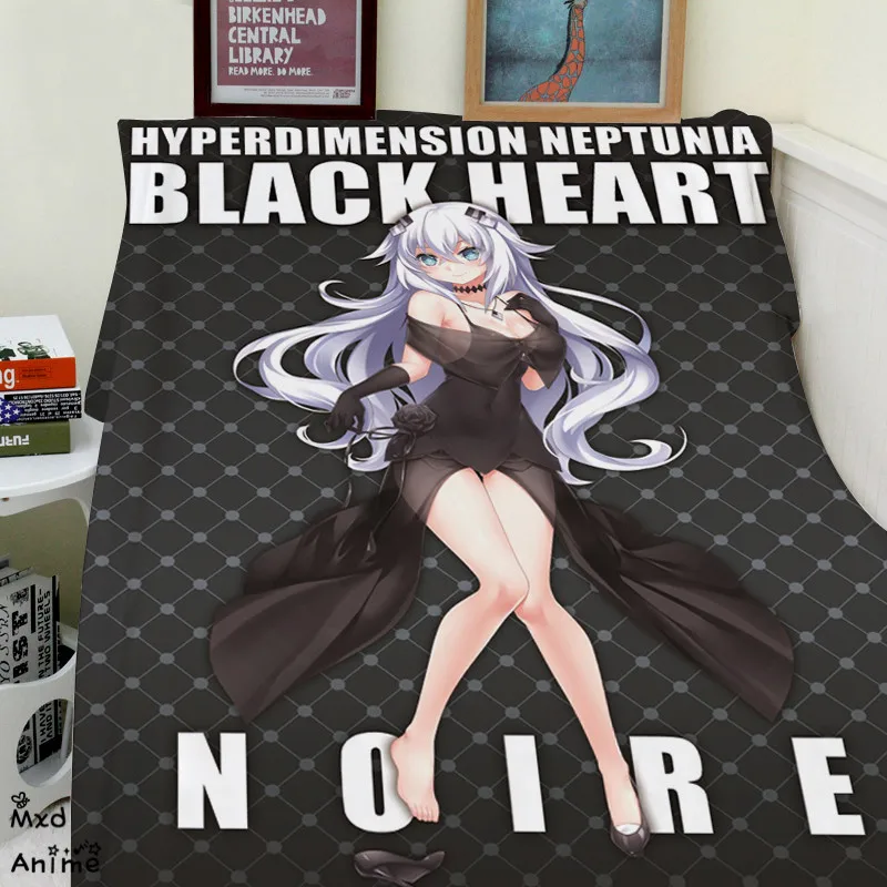 Choujigen Game Neptune Black Heart Noire Soft Flannel Fleece Throw Blanket Decorative Plane Blankets for sofa cosplay fan's gift
Choujigen Game Neptune Black Heart Noire Soft Flannel Fleece Throw Blanket Decorative Plane Blankets for sofa cosplay fan's gift