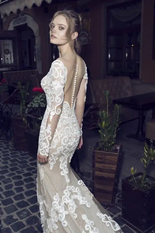 Eslieb Hot sale free shipping Elegant beautiful lace with beadings mermaid Wedding Dresses vestidos de noiva robe de mariage
Eslieb Hot sale free shipping Elegant beautiful lace with beadings mermaid Wedding Dresses vestidos de noiva robe de mariage