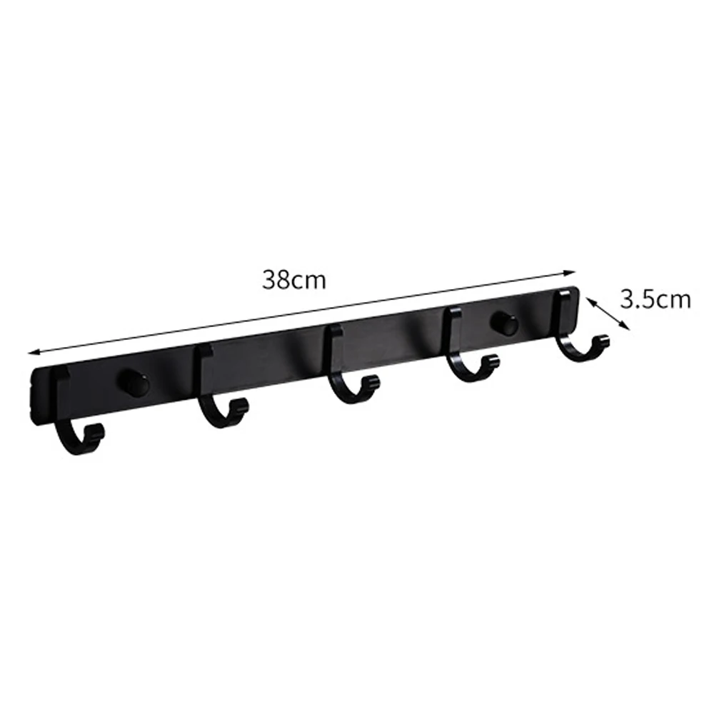 A1 American black simple row hook free punch coat hook kitchen bathroom toilet wall hanging towel rack wx7301002
A1 American black simple row hook free punch coat hook kitchen bathroom toilet wall hanging towel rack wx7301002