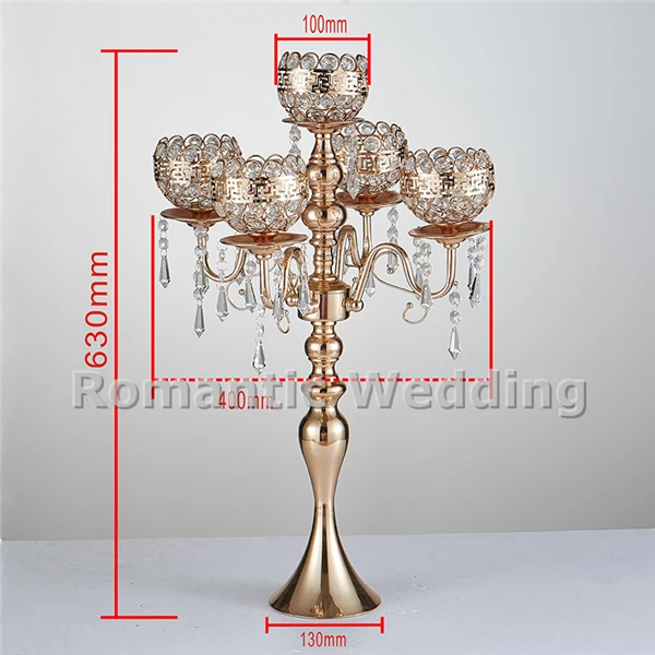 Free shipment 6PCS/lots 5 arms gold carving crystal metal candlestick centerpiece for Wedding decoration event party decoration
Free shipment 6PCS/lots 5 arms gold carving crystal metal candlestick centerpiece for Wedding decoration event party decoration