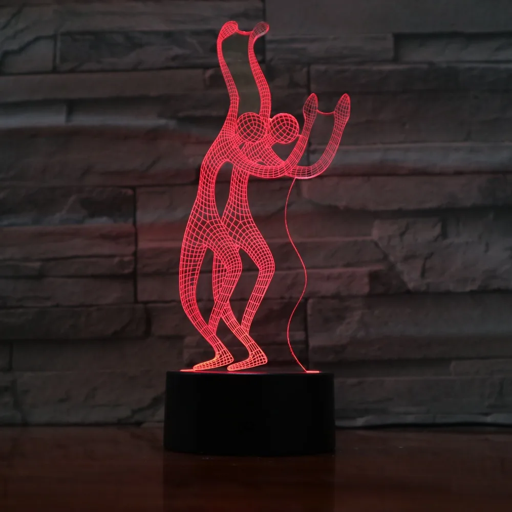 3D Illusion Lamp Ballet Girl Dancing LED USB 3D Night Light 7 Colors Flashing Novelty LED Table lamp as Kids Bedside Decorations
3D Illusion Lamp Ballet Girl Dancing LED USB 3D Night Light 7 Colors Flashing Novelty LED Table lamp as Kids Bedside Decorations