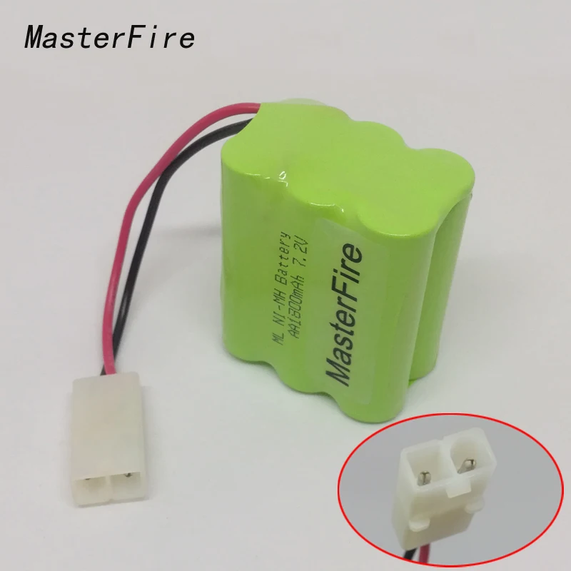 MasterFire 4PACK/LOT New Original Ni-MH 7.2V AA 1800mAh Ni-MH Battery Rechargeable Batteries Pack With Plugs
MasterFire 4PACK/LOT New Original Ni-MH 7.2V AA 1800mAh Ni-MH Battery Rechargeable Batteries Pack With Plugs