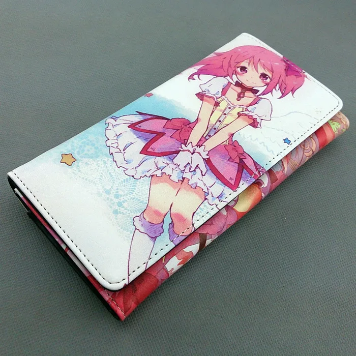 Long style PU wallet with colorful printing of Anime Puella Magi Madoka Magica Kaname Madoka
Long style PU wallet with colorful printing of Anime Puella Magi Madoka Magica Kaname Madoka