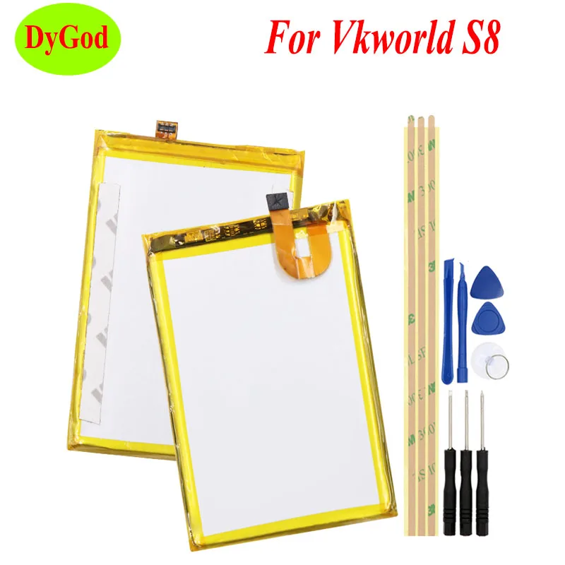 DyGod 5500 мАч для Vkworld S8 Высокое качество Замена батареи MTK6750T смартфон с бесплатным