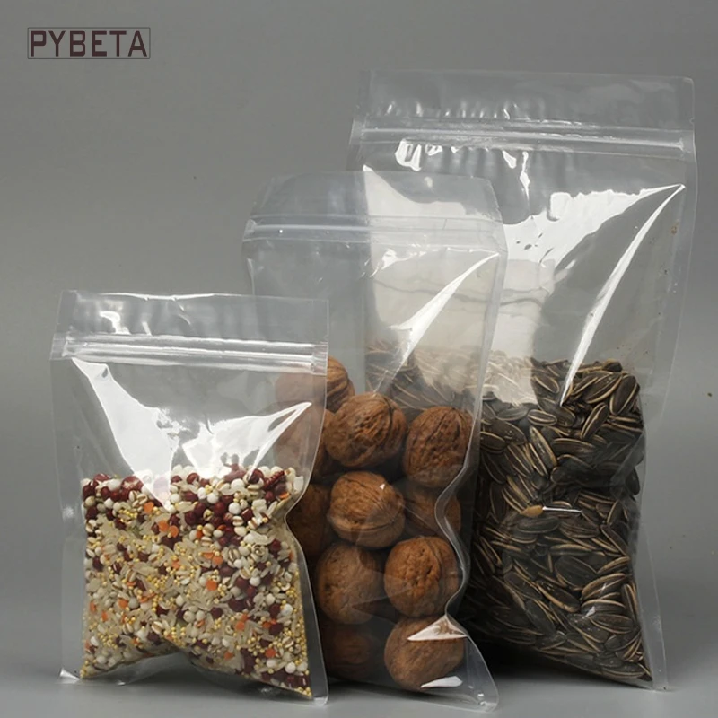 100pcs/lot- Clear Plastic Packaging Bag Zipper Transparent Flat Bottom Pouch for Candy Food Party Favor
100pcs/lot- Clear Plastic Packaging Bag Zipper Transparent Flat Bottom Pouch for Candy Food Party Favor