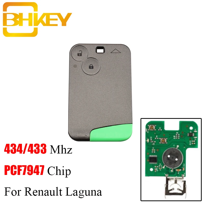 BHKEY 2Buttons Smart Remote Key Keyless Fob For Renault Laguna PCF7947 Chip For Renault Laguna Espace 2001-2006 original key
BHKEY 2Buttons Smart Remote Key Keyless Fob For Renault Laguna PCF7947 Chip For Renault Laguna Espace 2001-2006 original key