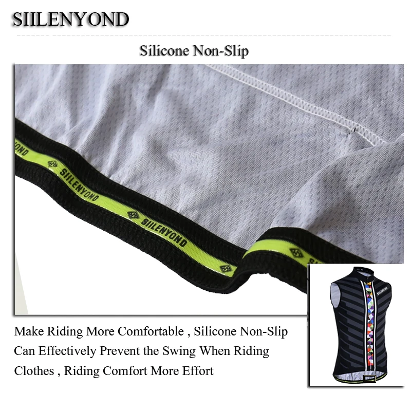 SIILENYOND Sleeveless Breathable Cycling Jersey Summer MTB Bicycle Clothing Maillot Ropa Ciclismo Bike Vests Cycling Sportswear
SIILENYOND Sleeveless Breathable Cycling Jersey Summer MTB Bicycle Clothing Maillot Ropa Ciclismo Bike Vests Cycling Sportswear