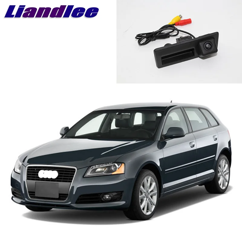LiandLee ручка багажника автомобиля камера заднего вида для парковки Audi A3 Hatchback 8P 2003 ~