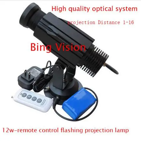 High quality LED advertising image projections lamp, led logo projections light12W-Wireless Control Flashing projection 3-color
High quality LED advertising image projections lamp, led logo projections light12W-Wireless Control Flashing projection 3-color