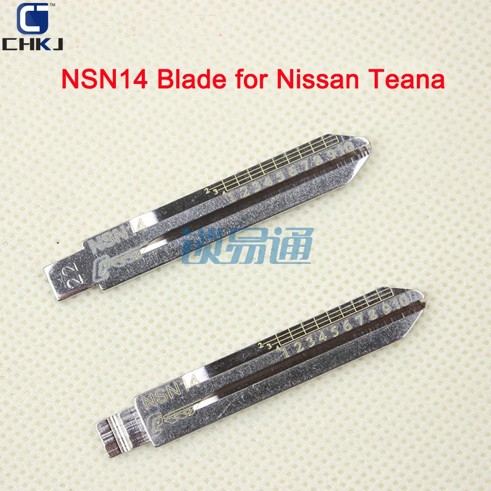 CHKJ 5/10/50PCS NSN14 Engraved Line Key Scale Blank Car Key KD MINI/KD900 Remote Blade NO. 22 for Nissan Teana
CHKJ 5/10/50PCS NSN14 Engraved Line Key Scale Blank Car Key KD MINI/KD900 Remote Blade NO. 22 for Nissan Teana