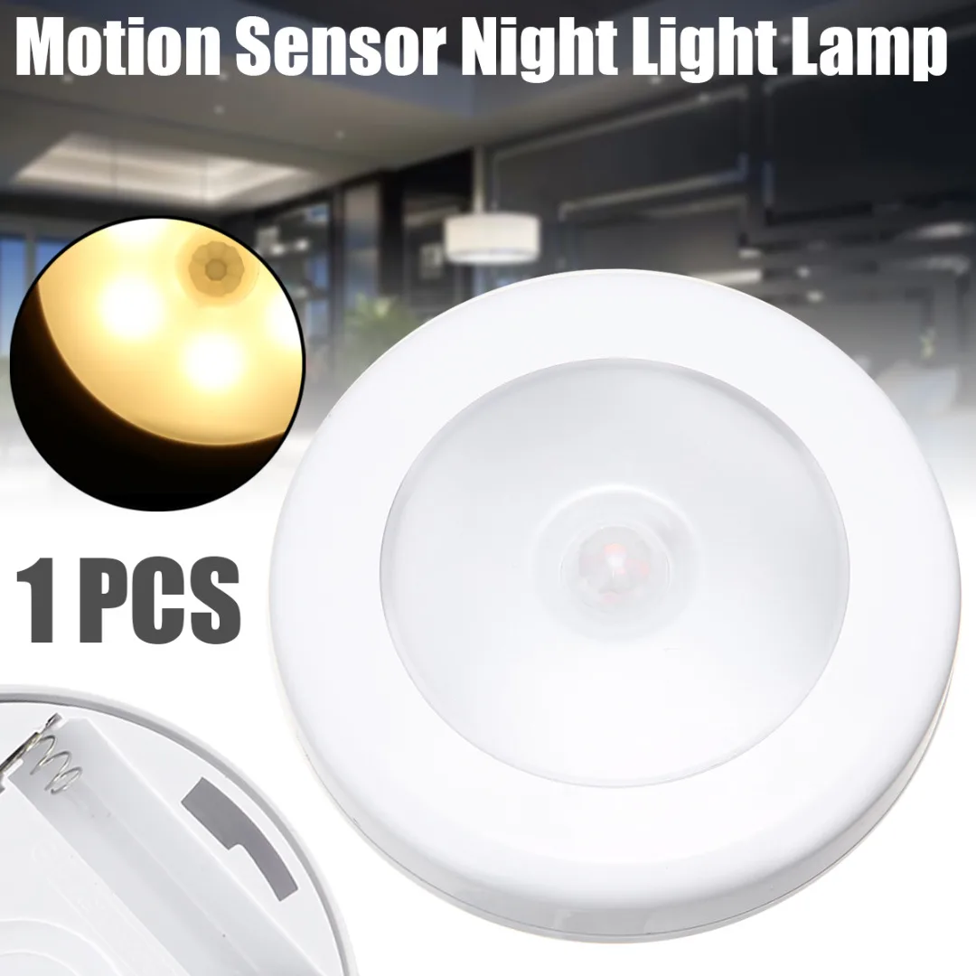 6 LED Infrared PIR Motion Sensor Night Light Auto On/Off Battery Power Lamp for Closet Stairs Cabinet Lighting
6 LED Infrared PIR Motion Sensor Night Light Auto On/Off Battery Power Lamp for Closet Stairs Cabinet Lighting