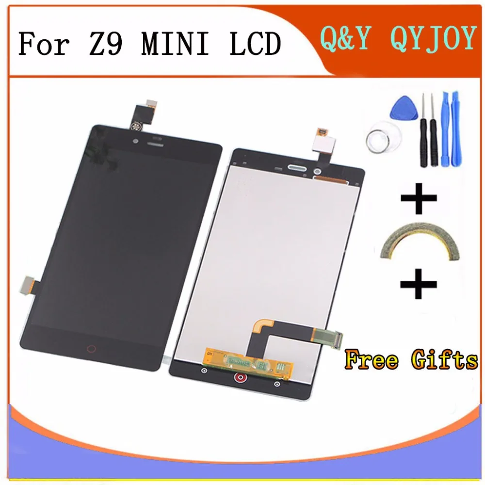 Full LCD DIsplay + Touch Screen Digitizer Assembly Replacement For ZTE Nubia Z9 Mini Z9mini NX511 NX511H NX511J
Full LCD DIsplay + Touch Screen Digitizer Assembly Replacement For ZTE Nubia Z9 Mini Z9mini NX511 NX511H NX511J