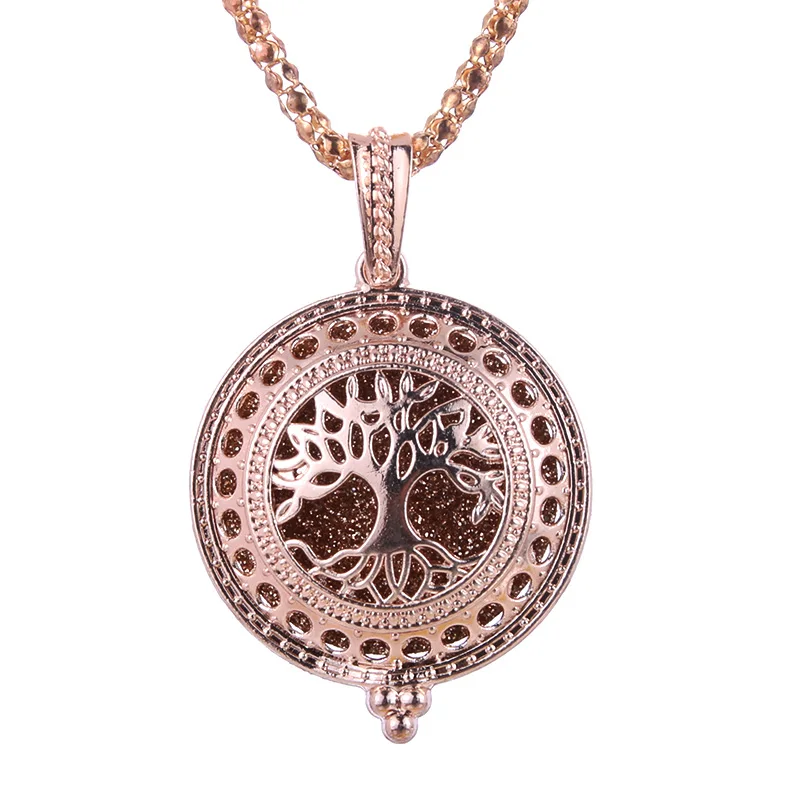 life Tree Aroma Diffuser Necklace Rose Gold Lockets Pendant Perfume Essential Oil Aromatherapy Locket Necklace With Pads
life Tree Aroma Diffuser Necklace Rose Gold Lockets Pendant Perfume Essential Oil Aromatherapy Locket Necklace With Pads