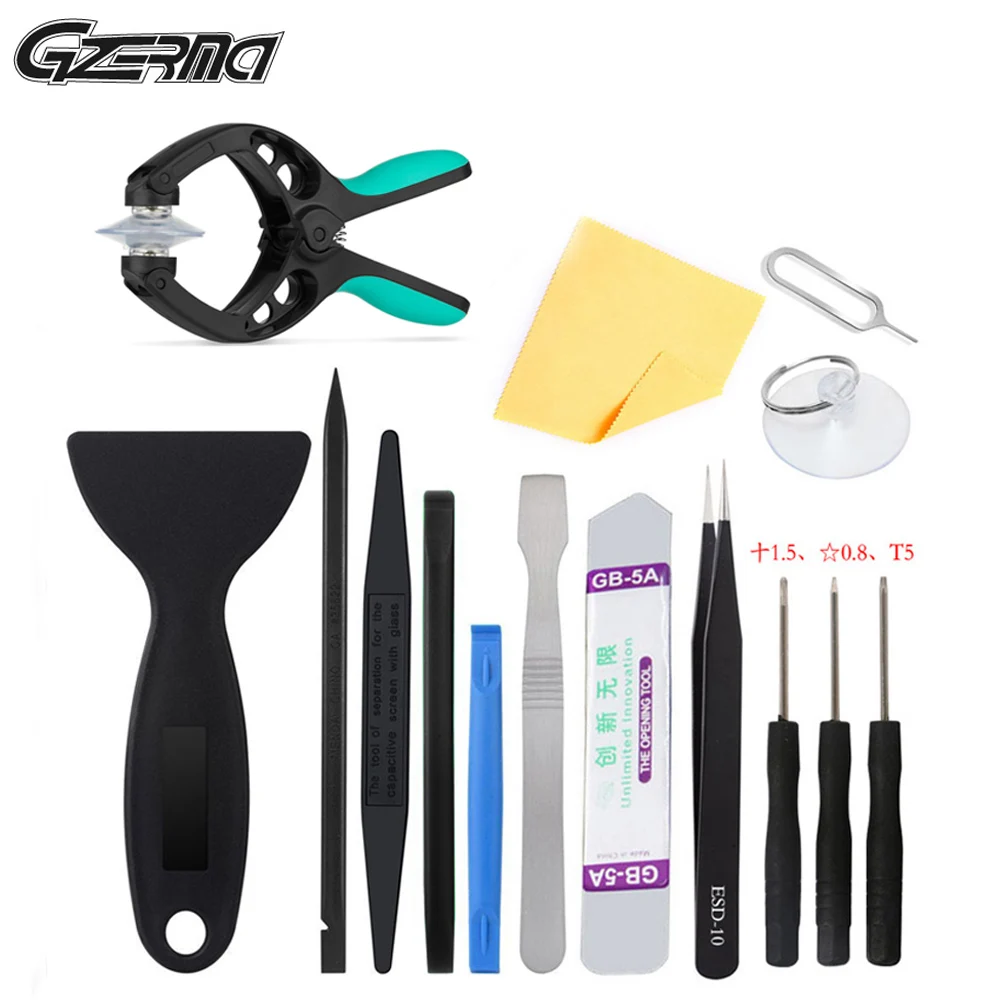 15 In 1 Professional Screwdrivers Mobile Phone Repair Tools Set Kit LCD Screen Opening Pliers Suction Cup For iPhone
15 In 1 Professional Screwdrivers Mobile Phone Repair Tools Set Kit LCD Screen Opening Pliers Suction Cup For iPhone