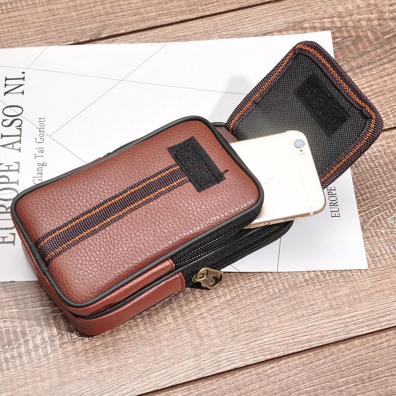YAMBUTO Multi-Function Phone Wear Belt Pocket Solid Zipper Porta Tarjetas Heuptas Heren Gift Fashion Pu Leather Men Waist Bag
YAMBUTO Multi-Function Phone Wear Belt Pocket Solid Zipper Porta Tarjetas Heuptas Heren Gift Fashion Pu Leather Men Waist Bag