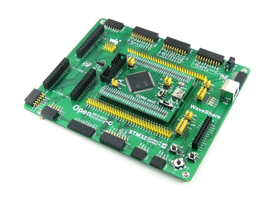 STM32 Board ARM Cortex-M4 STM32F407ZxT6 + 3.2inch 320x240 Touch LCD+8 Module Kit Development = Open407Z-C Package A | Электронные