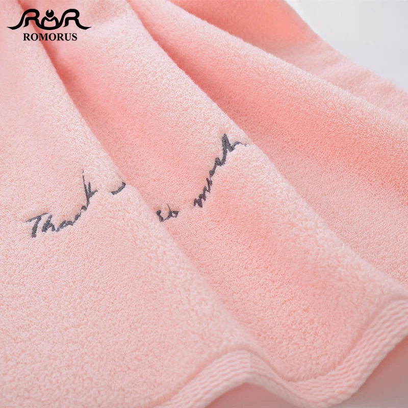 ROMORUS Premium Cotton Bathroom Towels for Adults Sweet Letters Embroidered Bath Face Towel Thick Cotton Gift Towels for Lovers
ROMORUS Premium Cotton Bathroom Towels for Adults Sweet Letters Embroidered Bath Face Towel Thick Cotton Gift Towels for Lovers