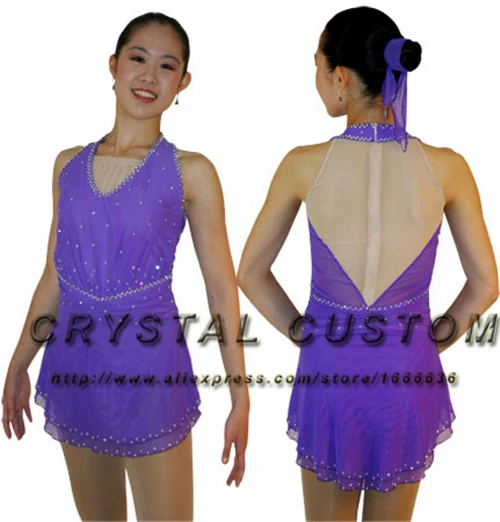 Ice Figure Skating Dress For Kids Fashion New Brand Competition Figure Skating Dresses Crystal Custom DR3603
Ice Figure Skating Dress For Kids Fashion New Brand Competition Figure Skating Dresses Crystal Custom DR3603