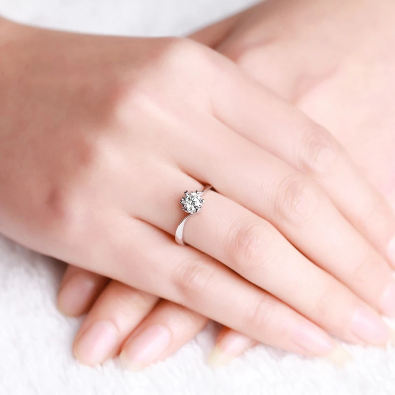 ANI 18K White/Rose/Yellow Gold (AU750) Women Wedding Ring 0.2 CT Certified SI1 Round Real Natural Diamond Rings bague Customized
ANI 18K White/Rose/Yellow Gold (AU750) Women Wedding Ring 0.2 CT Certified SI1 Round Real Natural Diamond Rings bague Customized