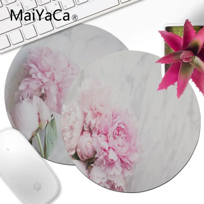 Коврик для мыши MaiYaCa, Круглый удобный игровой коврик для мыши с белыми мраморными камнями и пионами, компьютерный коврик для мыши, лучшие ков...
Коврик для мыши MaiYaCa, Круглый удобный игровой коврик для мыши с белыми мраморными камнями и пионами, компьютерный коврик для мыши, лучшие ков...
