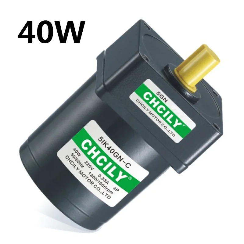 Induction motor 40W Constant speed motor 5IK40GN 110V/220V/380V 90mm Singal phase
Induction motor 40W Constant speed motor 5IK40GN 110V/220V/380V 90mm Singal phase