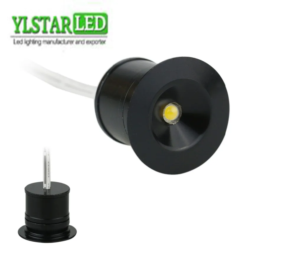 YLSTAR DC3.5V DC12V AC110V 220V 120V 230V Мини светодиодный прожектор 3W 25mm 240Lm 80Ra мини для