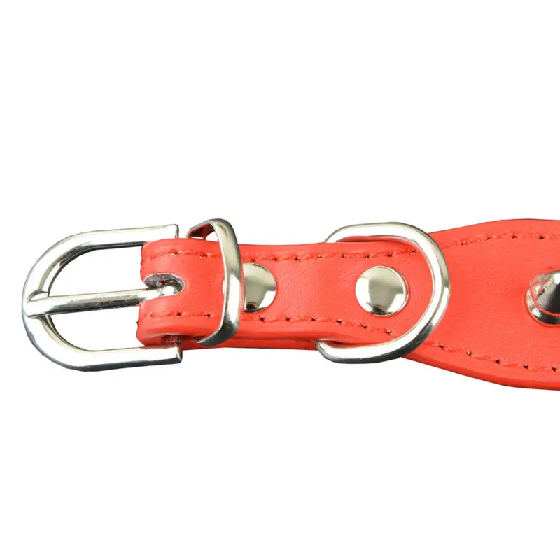 9 Colors 2.5cm Width PU Leather Pet Collar Round Spikes Studded Dog Collars for Small Medium Dogs XS/S/M/L
9 Colors 2.5cm Width PU Leather Pet Collar Round Spikes Studded Dog Collars for Small Medium Dogs XS/S/M/L