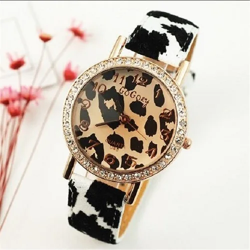 Женские кварцевые наручные часы с кожаным ремешком|gift gifts|gift womengift clock |