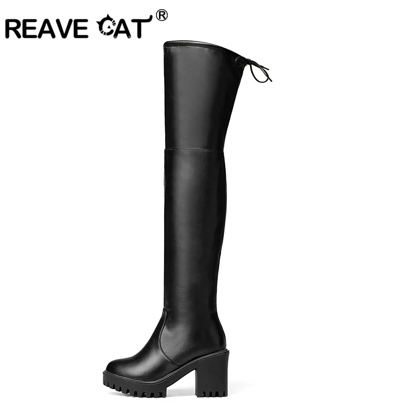 Женские теплые высокие сапоги REAVE CAT, зимние сапоги на плоской подошве, с круглым носком, RL3546
Женские теплые высокие сапоги REAVE CAT, зимние сапоги на плоской подошве, с круглым носком, RL3546