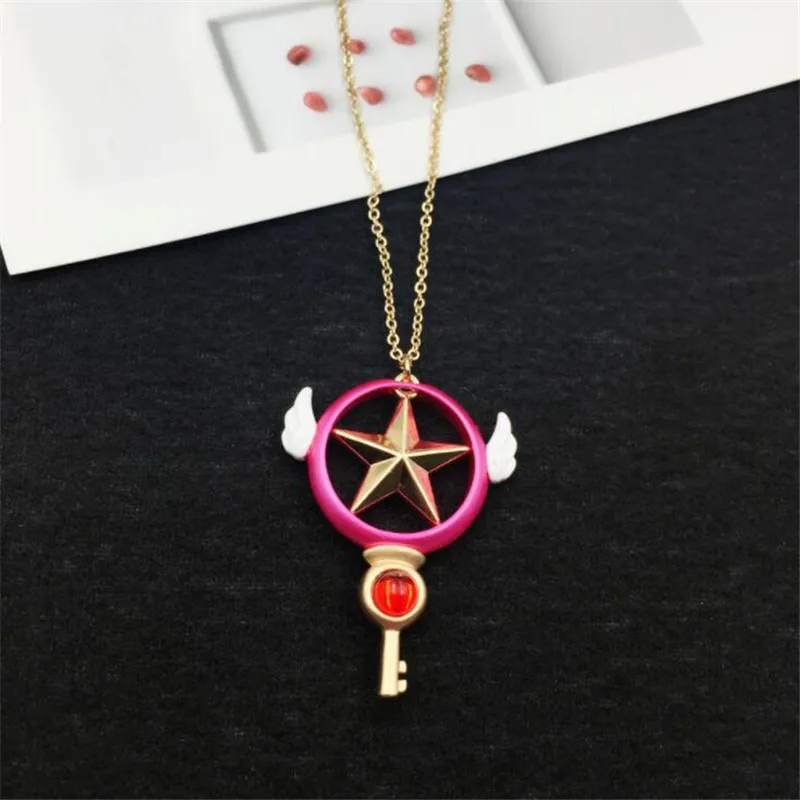 Anime Cardcaptor Sakura Star Feathers Cosplay Costumes Accessories Badge Pendant Necklace
Anime Cardcaptor Sakura Star Feathers Cosplay Costumes Accessories Badge Pendant Necklace