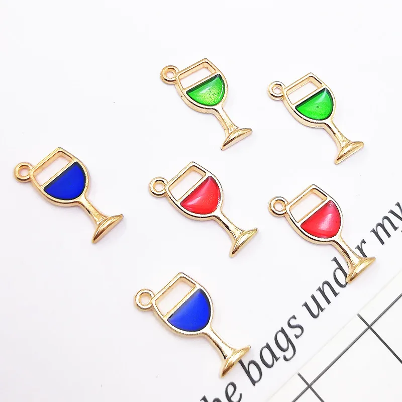 100pcs enamel pearly-lustre cup pendants charms 10*18mm Handmade Jewelry Making earring bracelet necklace keychain DIY
100pcs enamel pearly-lustre cup pendants charms 10*18mm Handmade Jewelry Making earring bracelet necklace keychain DIY
