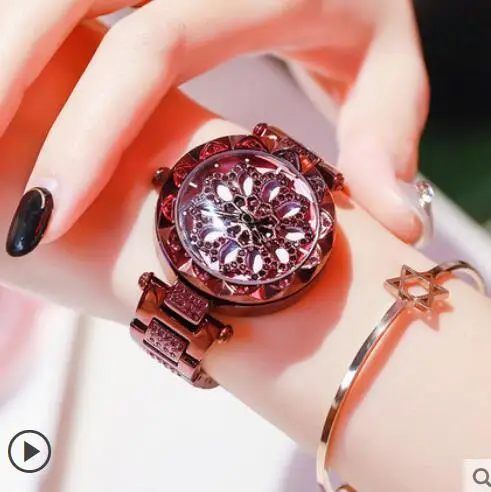 Crystal Valentine's day gifts to turn the tide watch women exquisite lady wrist watch genuine natural gems stone bracelet Quartz
Crystal Valentine's day gifts to turn the tide watch women exquisite lady wrist watch genuine natural gems stone bracelet Quartz