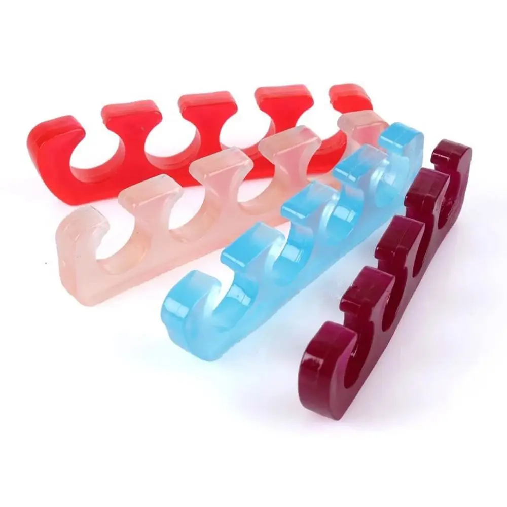 2pcs / pack Silicone Soft Form Toe Separator/Finger Spacer For Manicure Pedicure Nail Tool Flexible Soft Silica Random Color
2pcs / pack Silicone Soft Form Toe Separator/Finger Spacer For Manicure Pedicure Nail Tool Flexible Soft Silica Random Color
