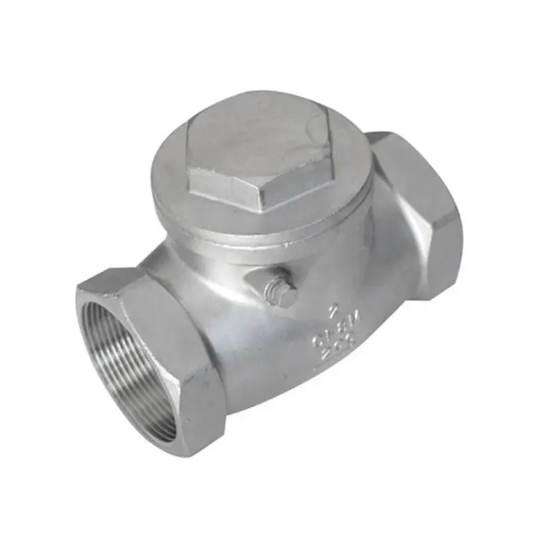 1" BSP Female Thread 304 Stainless Steel Swing Horizontal Check Valve DN25 Non-return for Water Gas Oil
1" BSP Female Thread 304 Stainless Steel Swing Horizontal Check Valve DN25 Non-return for Water Gas Oil