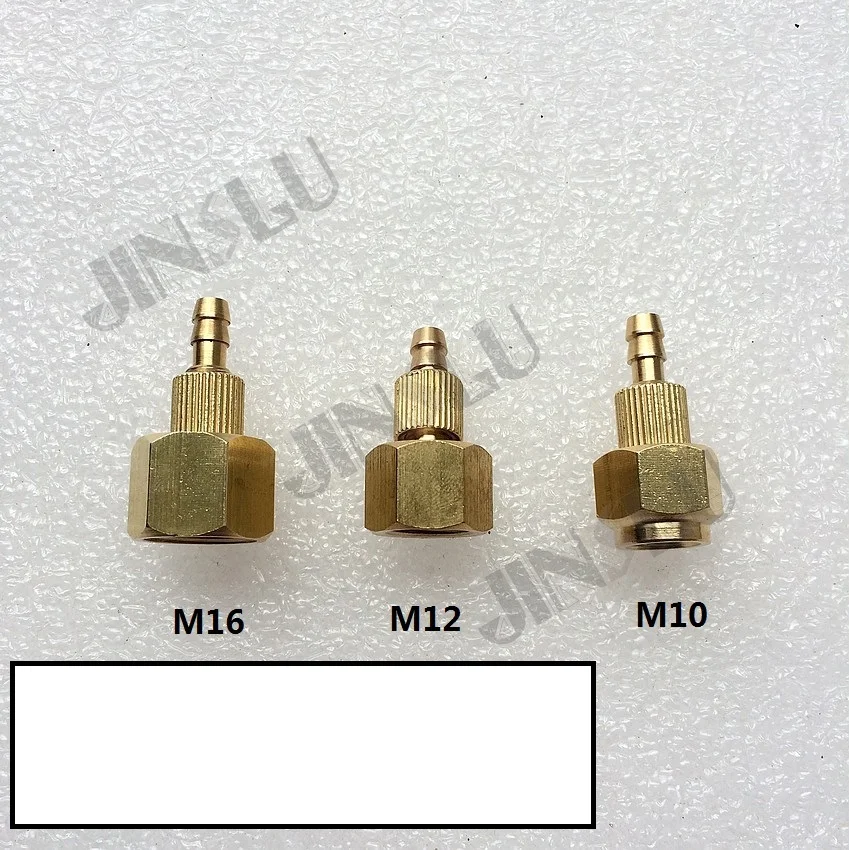 Гайка 1 шт. M16 x 5 мм M12 M10 соединение газовой трубки для Tig сварочной горелки детали