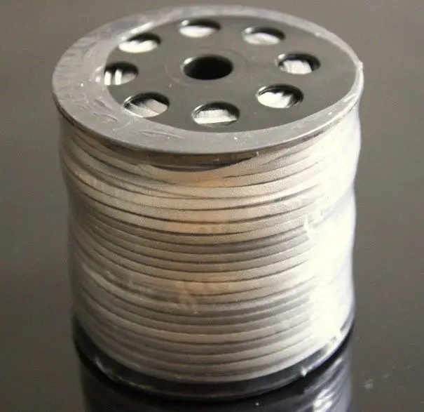 22 цвета 3 одна сторона мм кожа плоская искусственная замша шнурок DIY веревка для