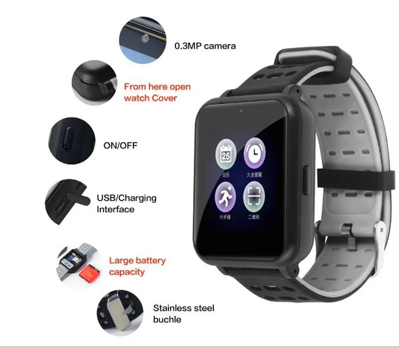 Умные часы Z2 с камерой sim-картой TF для Apple Watch мужские и женские наручные на Android