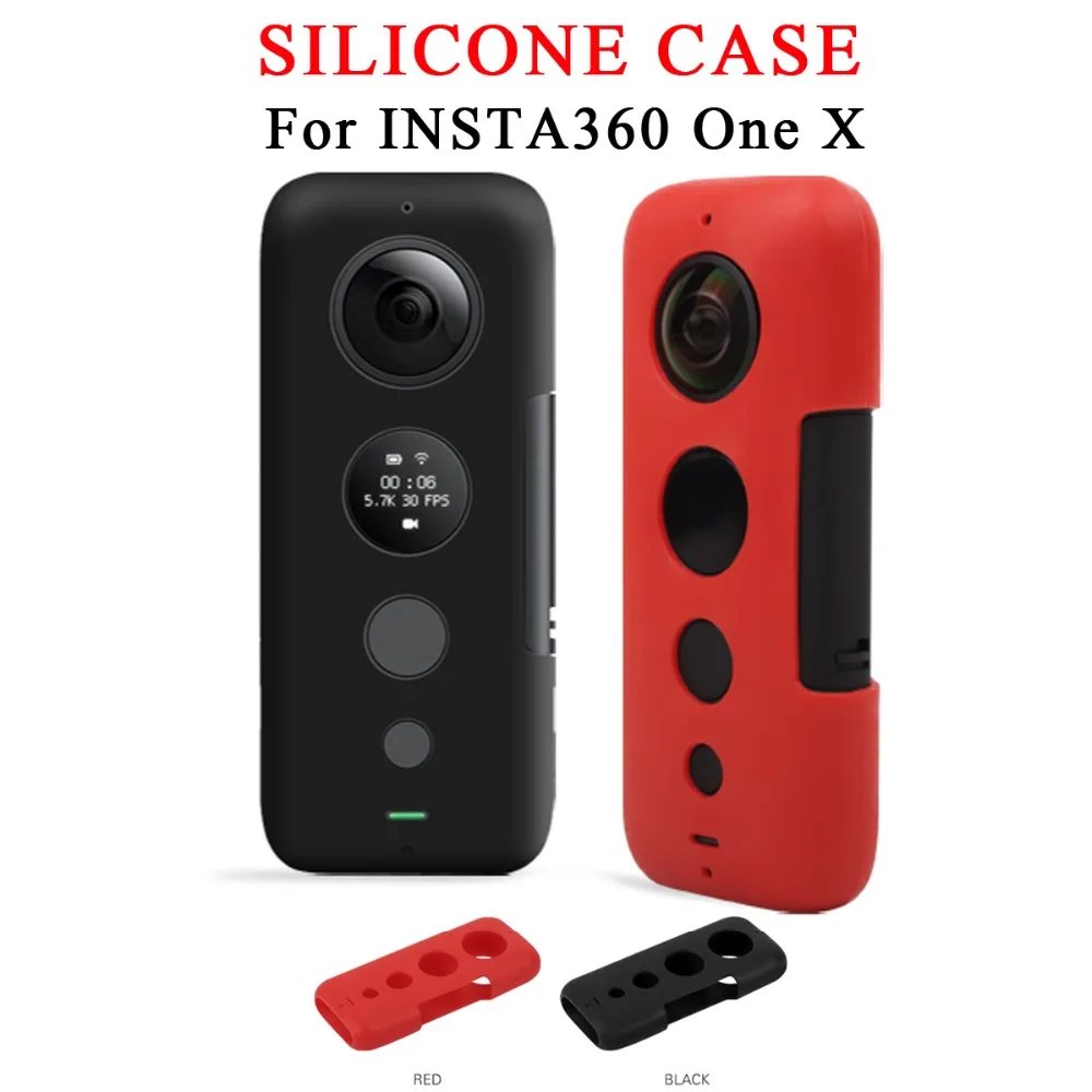 Silicone Protective Cover Durable Shockproof Skin Protective Case for Insta360 One X Action Camera
Silicone Protective Cover Durable Shockproof Skin Protective Case for Insta360 One X Action Camera
