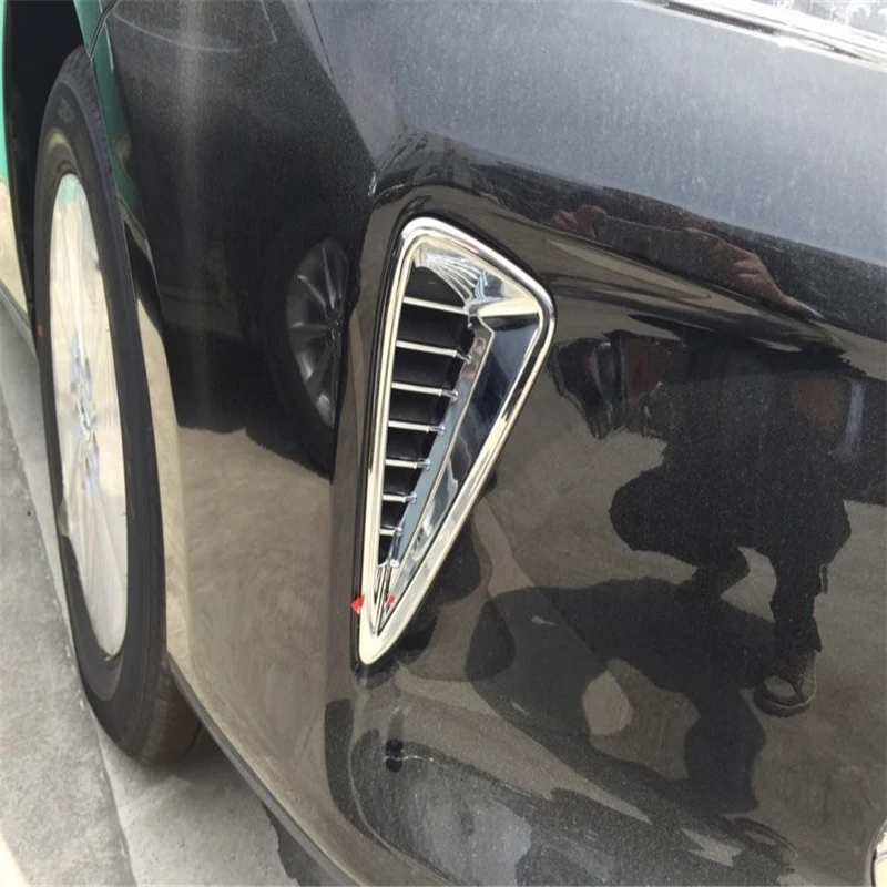 WELKINRY car auto cover styling For Toyota Camry XV50 2015 2016 2017 ABS chrome front head side air scoop air vent outlet trim
WELKINRY car auto cover styling For Toyota Camry XV50 2015 2016 2017 ABS chrome front head side air scoop air vent outlet trim
