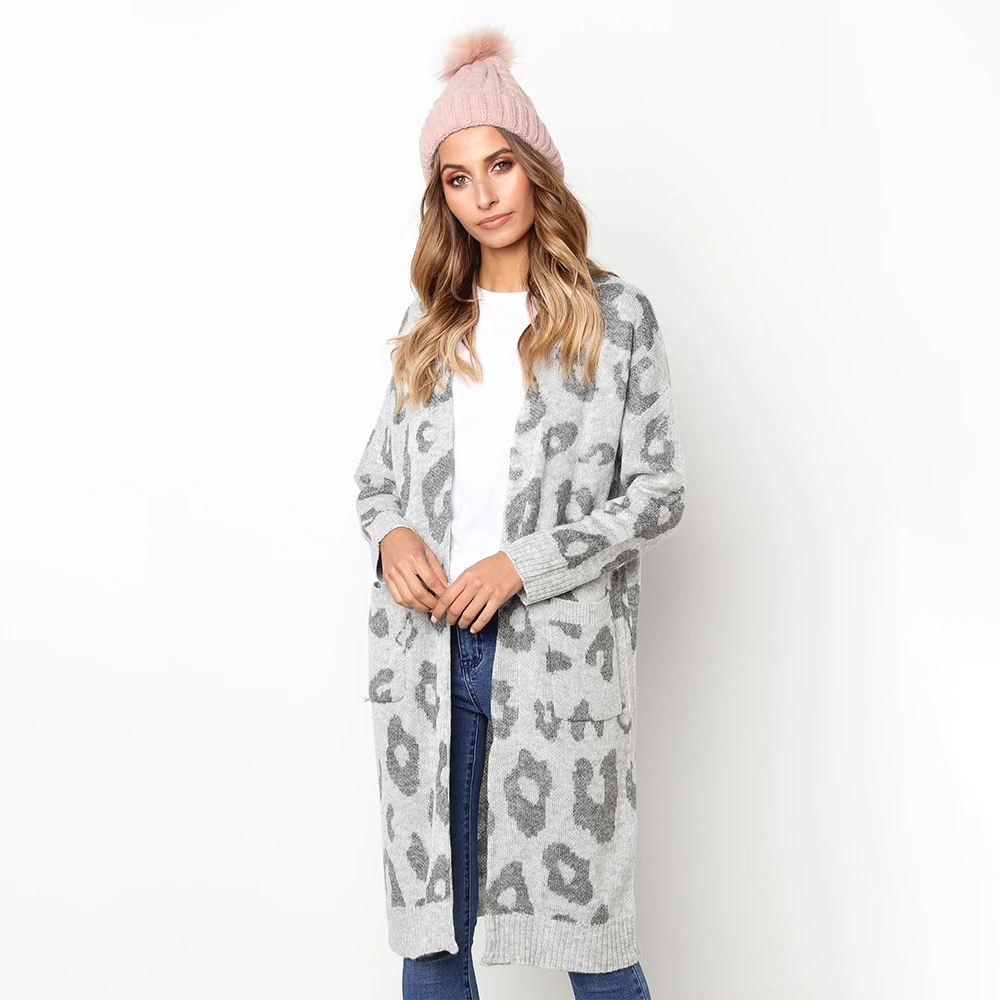 Baharcelin Women Girl Winter Fashion Knitted Cardigans Full Sleeve Leopard Knitted sweater Tops Basic Long sweater Jacket jumper
Baharcelin Women Girl Winter Fashion Knitted Cardigans Full Sleeve Leopard Knitted sweater Tops Basic Long sweater Jacket jumper