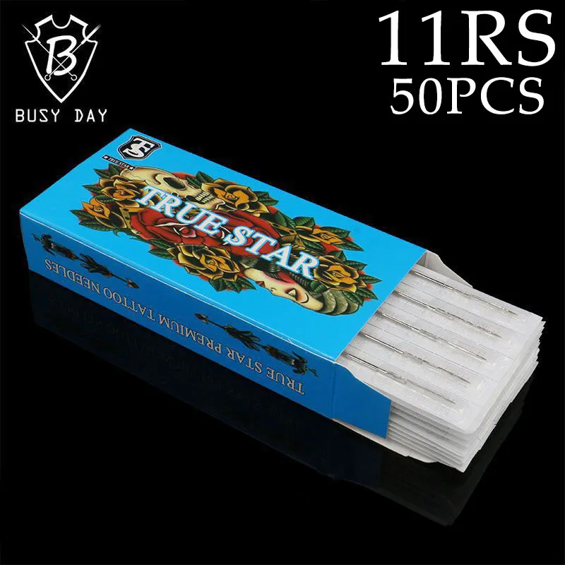 True Star 50pcs 1211RS Tattoo needles Premium Round Liner Microblading Needles Sterilized Stainless Steel For Tattoo Machine
True Star 50pcs 1211RS Tattoo needles Premium Round Liner Microblading Needles Sterilized Stainless Steel For Tattoo Machine