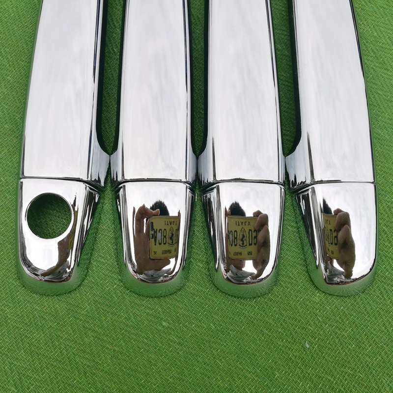 Комплект хромированных накладок на ручки для Toyota Sienta 80 XP80 2003 2004 2005 2006 2007 2008 2009 2010