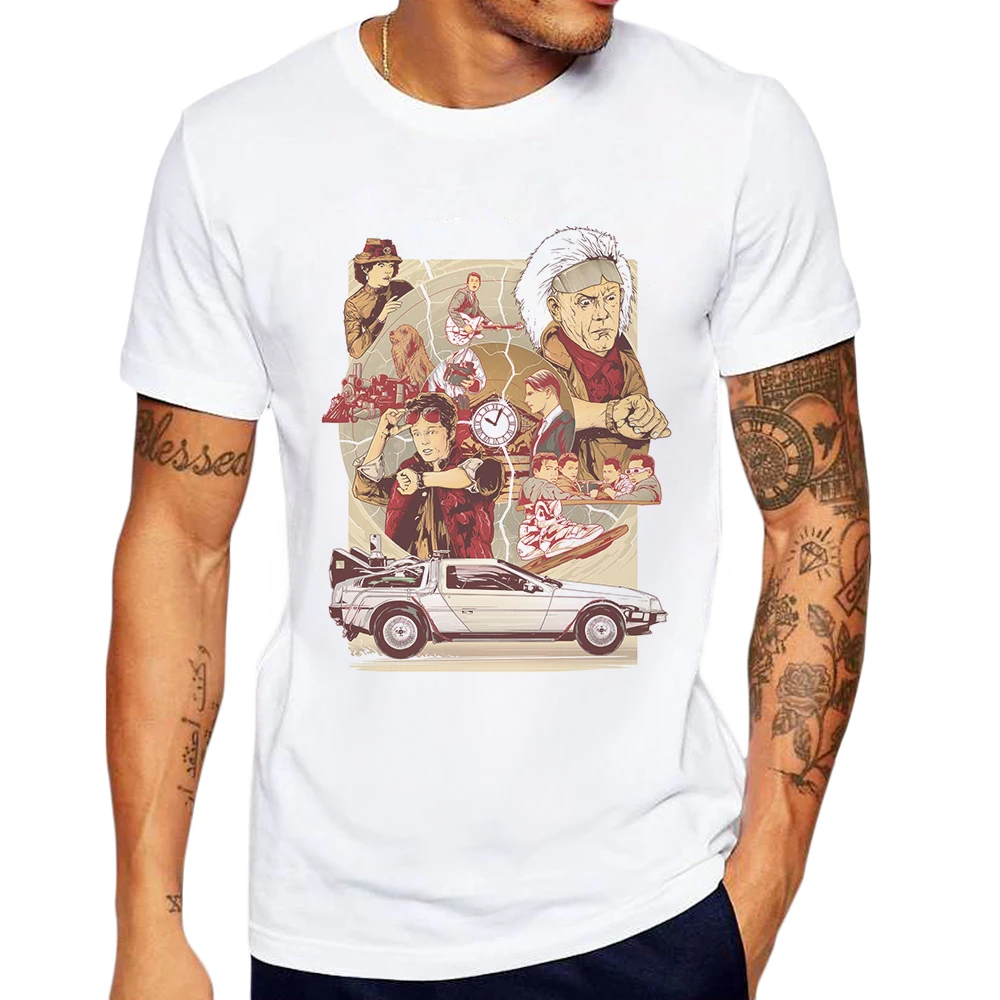 Mens Brand T Shirts Fashion Short Sleeve Men Clothes T-Shirt Hipster Casual Tops Back To The Future Printing Tshirt Cotton Tee
Mens Brand T Shirts Fashion Short Sleeve Men Clothes T-Shirt Hipster Casual Tops Back To The Future Printing Tshirt Cotton Tee
