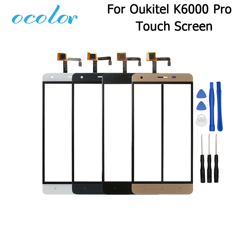 Ocolor для Oukitel K6000 pro сенсорный экран оригинал 5 дюймов сенсорная панель идеальный