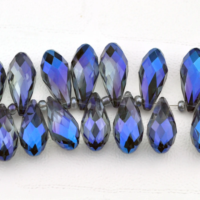 95pcs 11x25mm Blue Plated Crystal Glass Big Waterdro beads Teardrop Beads Briolette Crystal JewelryBeads Free Shipping
95pcs 11x25mm Blue Plated Crystal Glass Big Waterdro beads Teardrop Beads Briolette Crystal JewelryBeads Free Shipping
