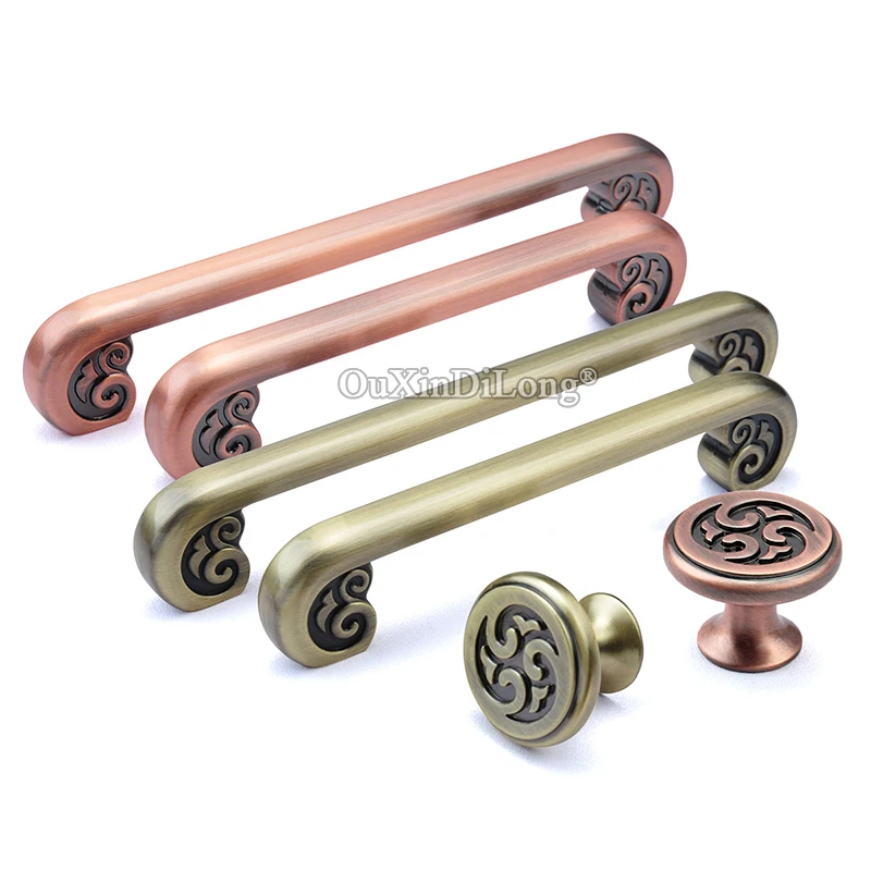 European Elegant 2PCS Retro Kitchen Cabinet Door Handles Cupboard Wardrobe Drawer Dresser Wine Cabinet Pulls Handles and Knobs
European Elegant 2PCS Retro Kitchen Cabinet Door Handles Cupboard Wardrobe Drawer Dresser Wine Cabinet Pulls Handles and Knobs