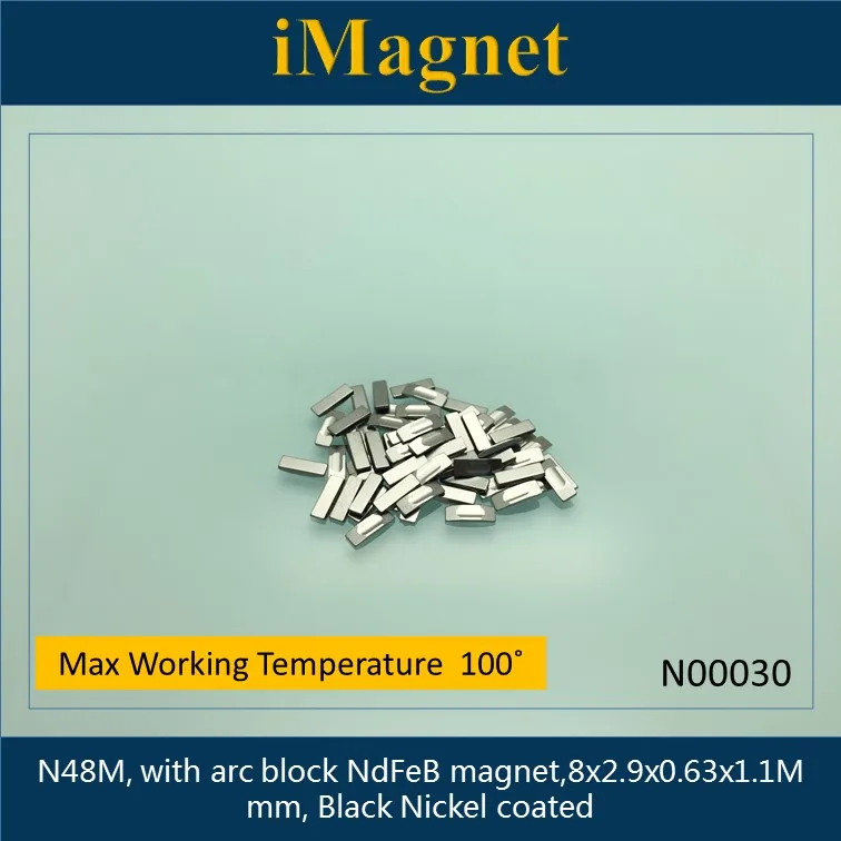 IMagnet Горячая продажа 20 шт супер сильный Блок редкоземельный неодимовый магнит, 8x2,9x0,63x1,1 м мм, никелированный NdFeB магнит N00030
IMagnet Горячая продажа 20 шт супер сильный Блок редкоземельный неодимовый магнит, 8x2,9x0,63x1,1 м мм, никелированный NdFeB магнит N00030