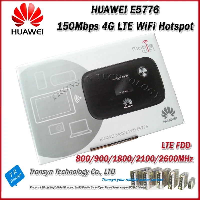 Free Shipping Original Unlock 150Mbps HUAWEI E5776 4G LTE Wireless Router Support LTE FDD B1 B3 B7 B8 B20
Free Shipping Original Unlock 150Mbps HUAWEI E5776 4G LTE Wireless Router Support LTE FDD B1 B3 B7 B8 B20